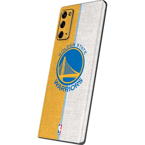 NBA Golden State Warriors Canvas Galaxy Note20 5G Skin